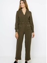 CAMAIEU Khaki Overall CAMAIEU