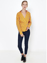 CAMAIEU Orange gestreifte Bluse CAMAIEU