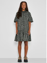Noisy May Khaki kariertes Hemdkleid Noisy May Erik