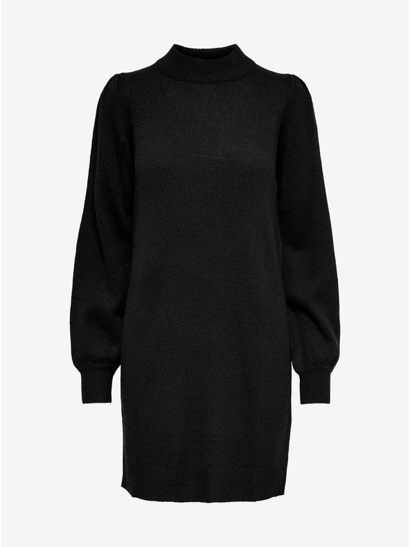 Jacqueline de Yong JDY Rue Schwarzes Pullover-Kleid