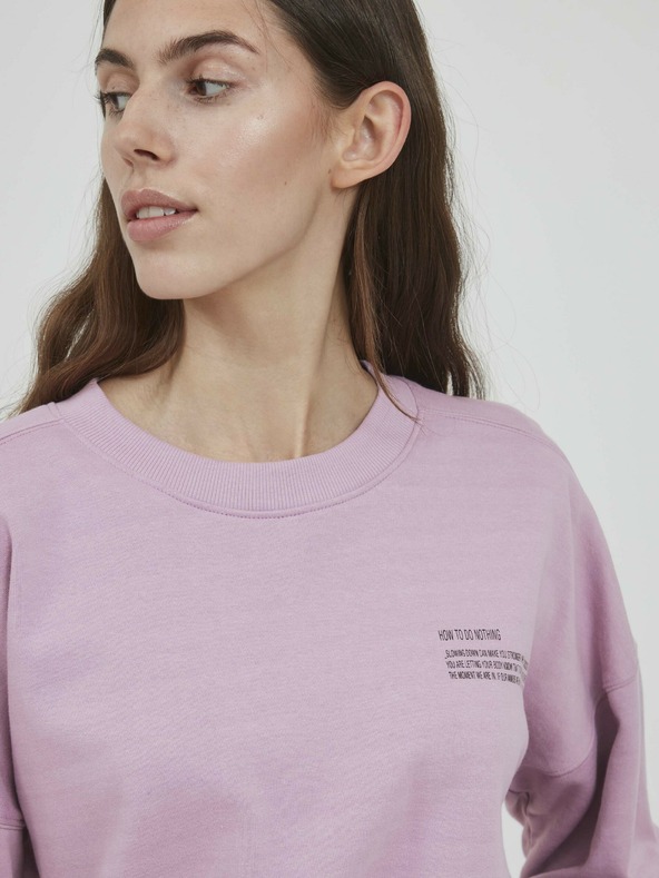 ICHI Rosa Damen-Sweatshirt ICHI