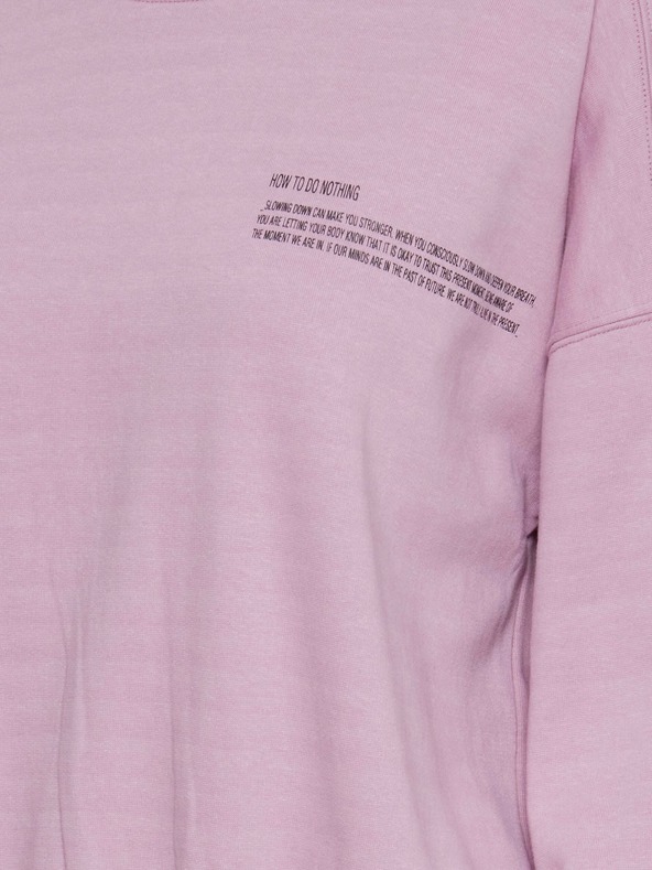 ICHI Rosa Damen-Sweatshirt ICHI