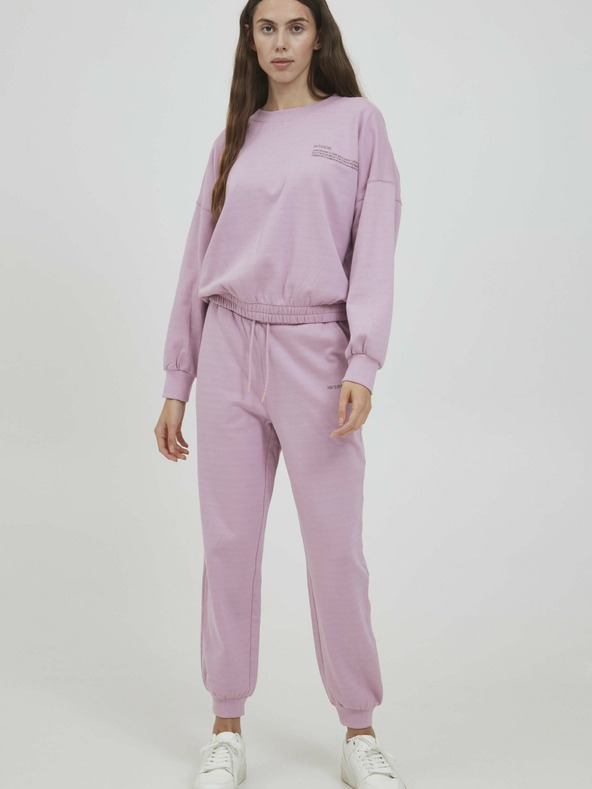 ICHI Rosa Damen-Sweatshirt ICHI