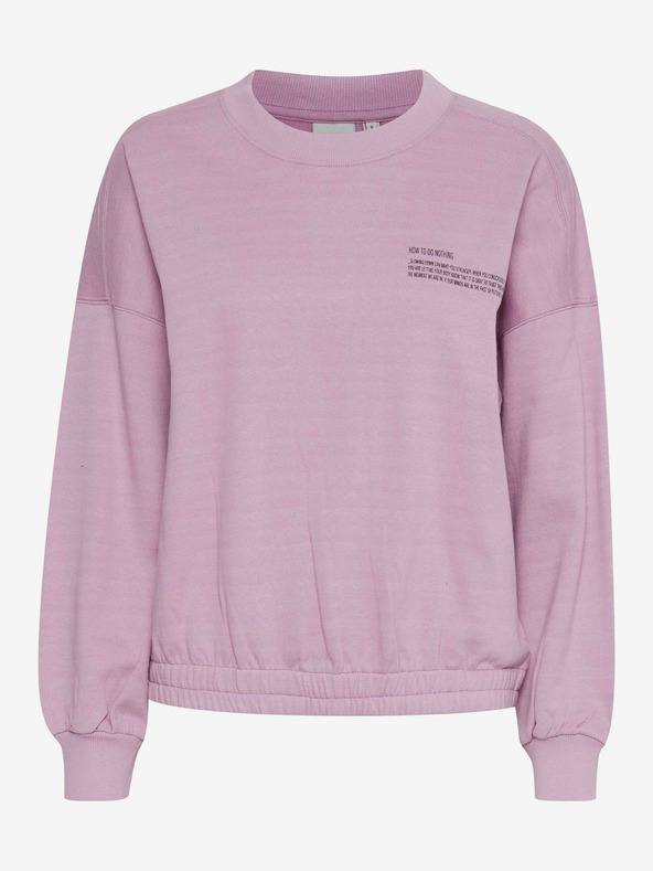 ICHI Rosa Damen-Sweatshirt ICHI