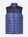 Sam 73 Schwarz-blaue Herren-Steppweste SAM 73 Donald