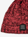 Sam 73 Schwarz-rosa Mädchen-Wintermütze mit Bommel Sam 73 Gloria