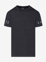 Sam 73 Dunkelgraues bedrucktes Herren T-Shirt SAM 73