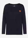 Sam 73 Schwarzes Damen-T-Shirt SAM 73