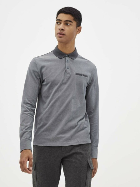 Celio Graues Poloshirt Celio Seclasseml