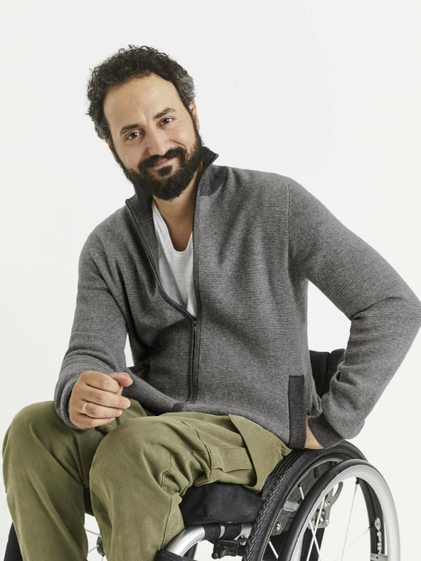 Celio Graue Strickjacke Celio Segillou