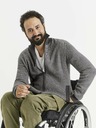 Celio Graue Strickjacke Celio Segillou