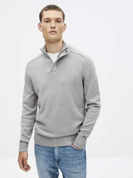 Celio Hellgrauer Pullover Celio Serome