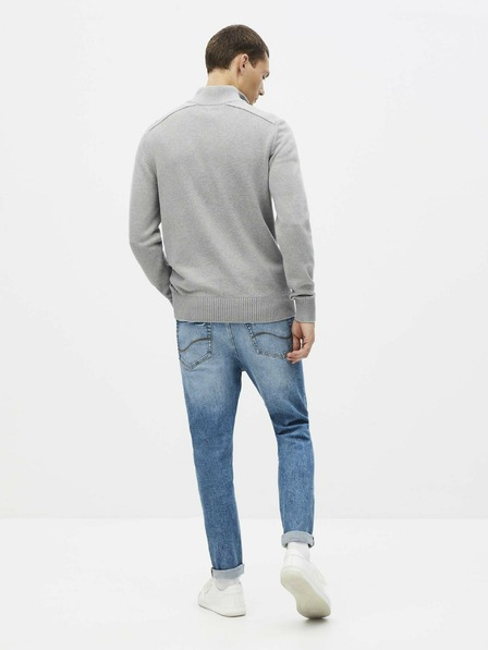 Celio Hellgrauer Pullover Celio Serome