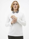 Celio Weißes Poloshirt Celio Sessicoml