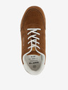 Sam 73 Weiße und braune Damen-Sneakers aus Wildleder SAM 73
