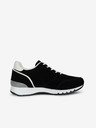 Sam 73 Weiße und schwarze Damen-Sneakers aus Wildleder SAM 73