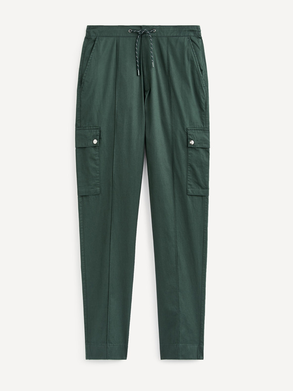 Celio Dunkelgrüne Hose Celio Sonar