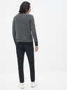 Celio Dunkelblau gestreifter Pullover Celio Seclone