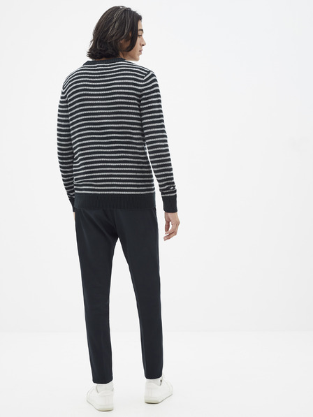 Celio Dunkelblau gestreifter Pullover Celio Seclone