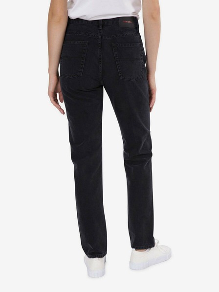 Diesel Schwarze Diesel Straight Fit Jeans Neekhol für Damen