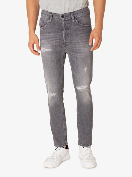 Diesel Graue Diesel D-Eetar Slim Fit Jeans für Herren