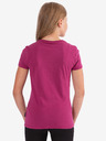 Sam 73 Dunkelrosa Mädchen-T-Shirt mit SAM 73-Aufdruck
