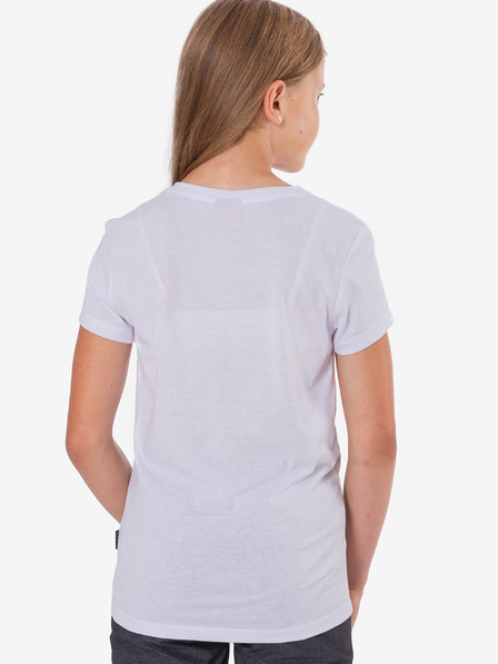 Sam 73 Weißes Mädchen-T-Shirt mit SAM 73-Aufdruck