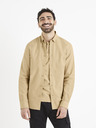 Celio Beige Celio Waffelhemd