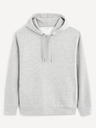 Celio Grauer Herren-Kapuzenpullover Basic Celio