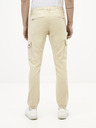 Celio Cremefarbene Herrenhosen Celio Solyte