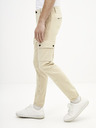 Celio Cremefarbene Herrenhosen Celio Solyte