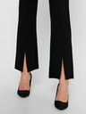 Jacqueline de Yong Schwarze Damen-Hose mit ausgestelltem Bein JDY Pretty