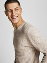Jack & Jones Beige Jack & Jones Gustav Pullover