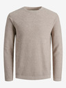 Jack & Jones Beige Jack & Jones Gustav Pullover