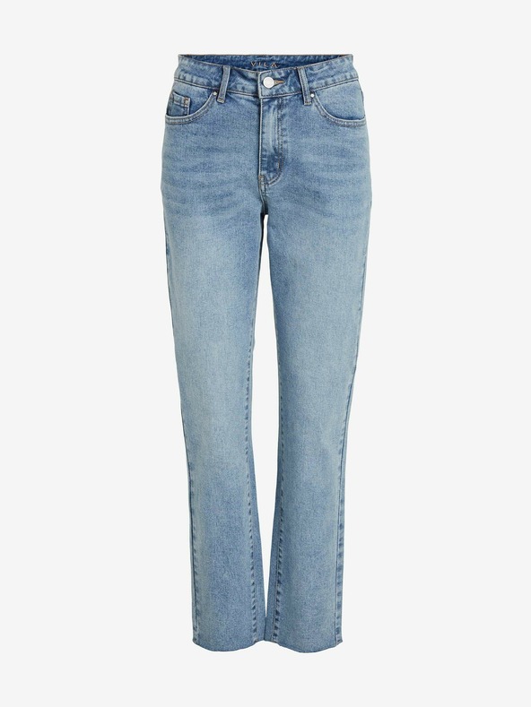 Vila Blaue Jeans mit gerader Passform VILA Stray