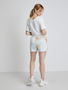 Roxy Blaue und cremefarbene Roxy Batik-Jogginghose für Damen Roxy Kindred Souls