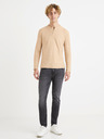 Celio Beige Herren Poloshirt Celio Venerable T-Shirt