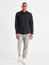 Celio Schwarzes formelles Hemd für Herren Celio Varegu