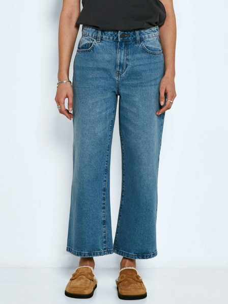 Noisy May Hellblaue Jeans mit weitem Bein Noisy May Amanda