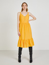 Trendyol Orangefarbenes trägerloses Kleid Trendyol