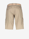 LERROS Beigefarbene Herren-Shorts mit Gürtel von LERROS
