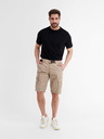LERROS Beigefarbene Herren-Shorts mit Gürtel von LERROS