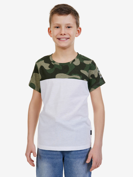 Sam 73 Weißes Jungen-T-Shirt SAM 73 Peter