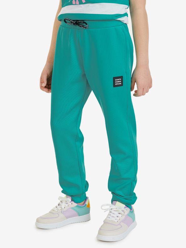 Sam 73 Türkisfarbene Mädchen-Sweatpants SAM 73 Saniyah