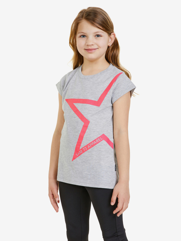 Sam 73 Hellgraues Mädchen-T-Shirt SAM 73 Katherine
