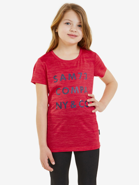 Sam 73 Dunkelrosa Mädchen-T-Shirt SAM 73 Ablaka