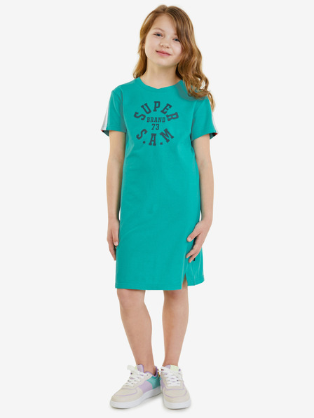 Sam 73 SAM 73 Belinda türkisfarbenes Kleid für Mädchen