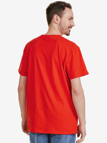 Sam 73 Rotes Herren-T-Shirt SAM 73 Terence