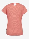Sam 73 Orangefarbenes gestreiftes Basic-T-Shirt für Damen SAM 73 Celeste