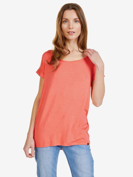 Sam 73 Korallfarbenes Damen-T-Shirt SAM 73 Elvira